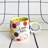 Disaster Small Talk Cup with Gift Box - I Work Hard 14325